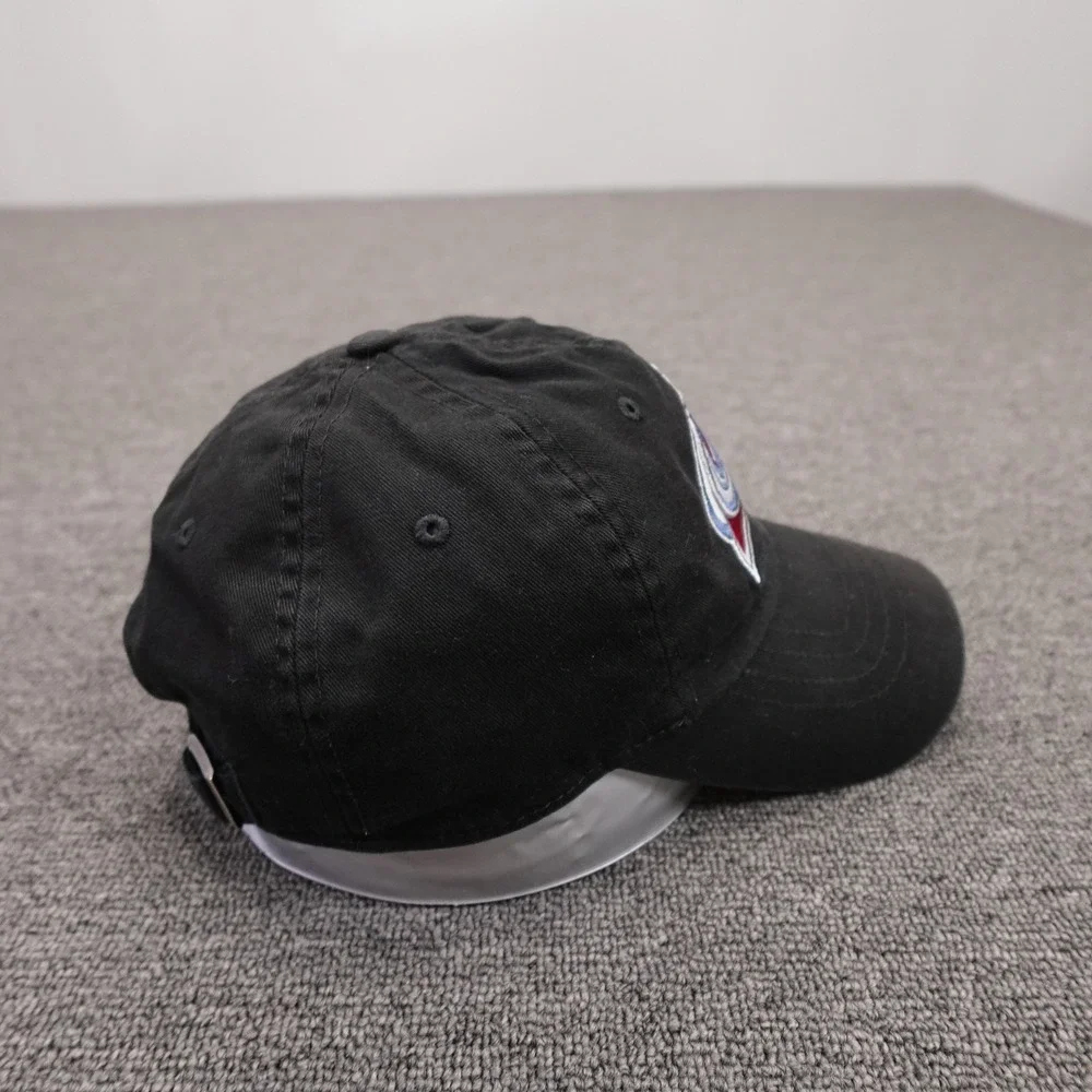 Colorado Avalanche Hat Cap Strap Back Mens One Size Black NHL Hockey Fanatics